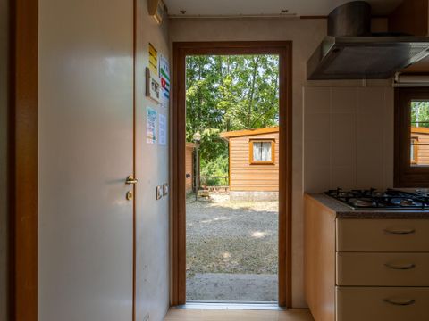 MOBILHOME 2 personnes - (2 personnes incluses - 2 personnes supplémentaires possibles moyennant un supplément, veuillez contacter le camping)