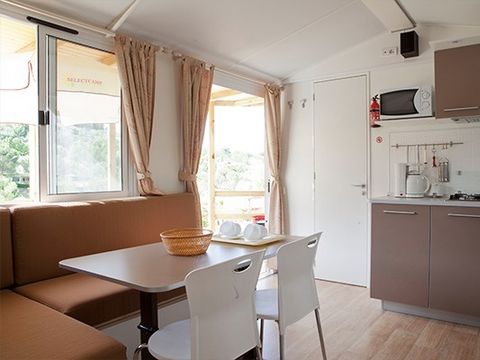 MOBILHOME 6 personnes - Classic | 2 Ch. | 4/6 Pers. | Terrasse surélevée | Clim.