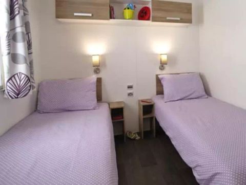 BUNGALOW 4 personnes - Mobil-home | Premium | 2 Ch. | 4 Pers. | Terrasse surélevée | Clim.