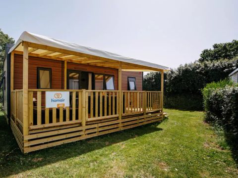 BUNGALOW 6 personnes - Mobil-home | Premium | 3 Ch. | 6 Pers. | Terrasse Couverte | Clim.