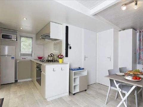 MOBILHOME 6 personnes - Comfort | 3 Ch. | 6 Pers. | Terrasse surélevée | Clim.