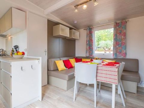 MOBILHOME 6 personnes - Comfort | 3 Ch. | 6 Pers. | Terrasse surélevée | Clim.