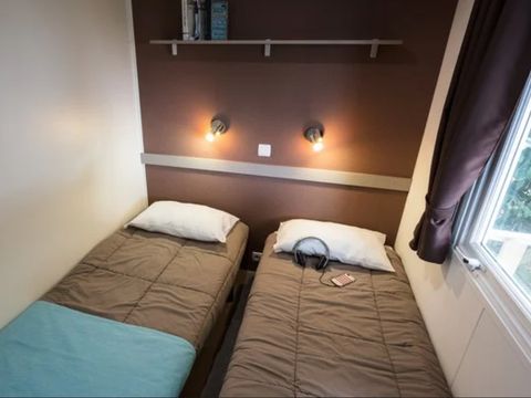 MOBILHOME 6 personnes - Comfort | 3 Ch. | 6 Pers. | Terrasse surélevée | Clim.
