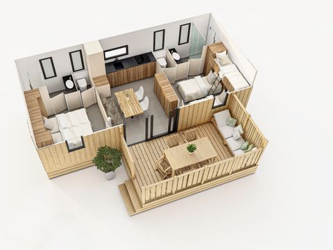 MOBILHOME 5 personnes - SunLodge Babul