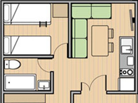 BUNGALOW 6 personnes - Premium B07