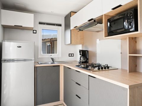 Mobilhome 4 personnes - Mobil-home | Comfort XL | 2 Ch. | 4 Pers. | Terrasse surélevée | Clim.