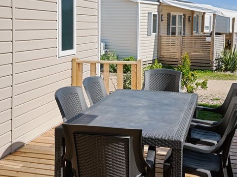 Mobilhome 4 personnes - Comfort XL | 2 Ch. | 4 Pers. | Terrasse surélevée | Clim.