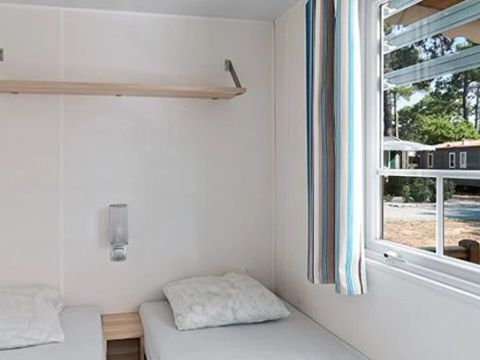Mobilhome 6 personnes - Comfort XL | 3 Ch. | 6 Pers. | Terrasse surélevée | Clim. | TV