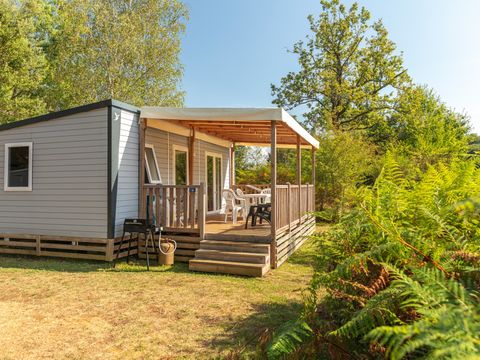 Mobilhome 6 personnes - Mobil-home | Premium Azure | 2 Ch. | 4/6 Pers. | Terrasse surélevée | Clim.