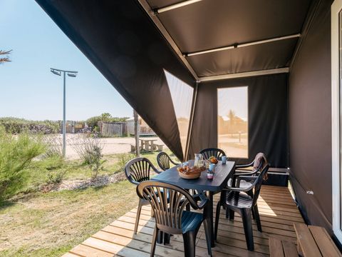 TENTE 4 personnes - Coco Sweet | 2 Ch. | 4 Pers. | Terrasse surélevée | Sans SDB | Clim | TV