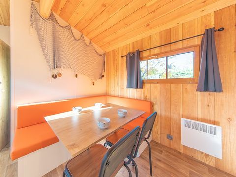 MOBILHOME 4 personnes - 2 CHAMBRES BOIS