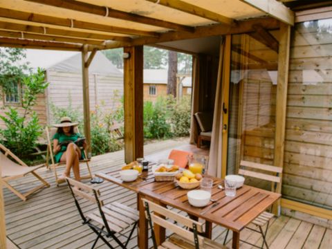 CHALET 4 personnes - CABANE BALI  2ch 4 pers