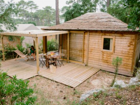 CHALET 4 personnes - CABANE BALI 2 ch 4 pers