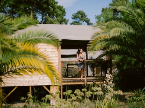 CHALET 4 personnes - CABANE AFRICA 2ch 4 pers