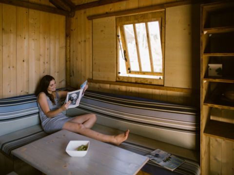 CHALET 4 personnes - CABANE AFRICA 2ch 4 pers