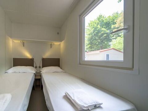 MOBILHOME 6 personnes - Comfort | 3 Ch. | 6 Pers. | Terrasse surélevée | Clim.