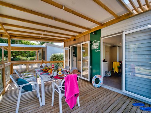 MOBILHOME 7 personnes - HOMEFLOWER PREMIUM