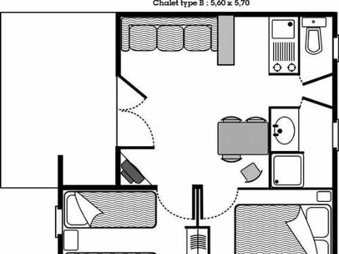 CHALET 6 personnes - ROUERGAT