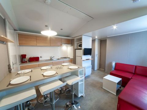 Mobilhome 6 personnes - Loisir+ 6 personnes 3 chambres 32m²