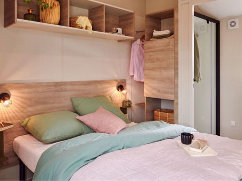 Mobilhome 6 personnes - Confort+ - 2 chambres - 2 salles de bain 33m²