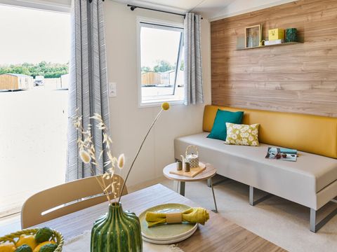 Mobilhome 6 personnes - Confort+ - 2 chambres - 2 salles de bain 33m²
