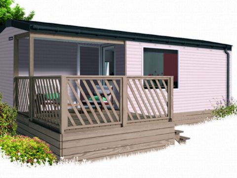 Mobilhome 7 personnes - Évasion+ - 2 chambres - 28m²