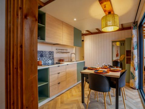 MOBILHOME 6 personnes - COTTAGE PREMIUM 3 CHAMBRES