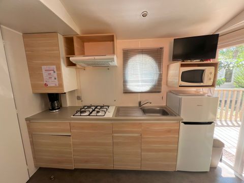 MOBILHOME 6 personnes - 2 chambres - TV - CLIM