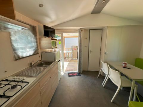 MOBILHOME 6 personnes - 2 chambres - TV - CLIM