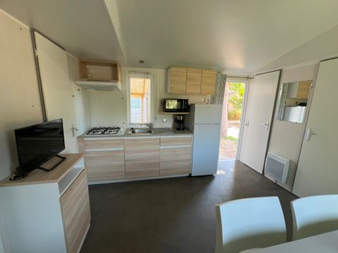 MOBILHOME 6 personnes - 3 chambres - TV - CLIM