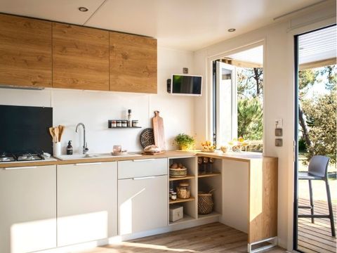 MOBILHOME 4 personnes - Mahana 4 personnes 2 chambres 28m²