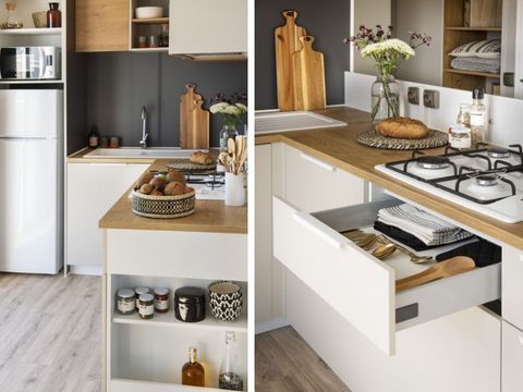 MOBILHOME 6 personnes - Premium 6 personnes 3 chambres 2sdb