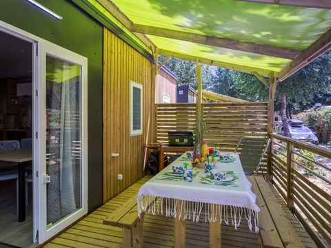 Mobilhome 6 personnes - Confort+ 3chambres - 2 salles de bain 39m²