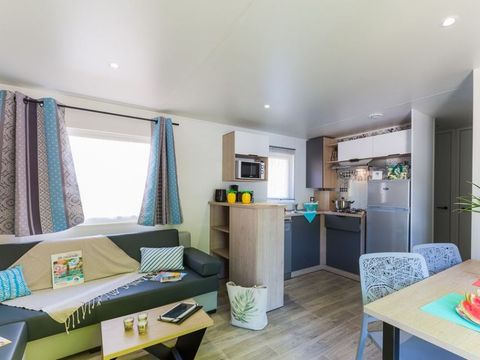 Mobilhome 6 personnes - Confort+ 3chambres - 2 salles de bain 39m²