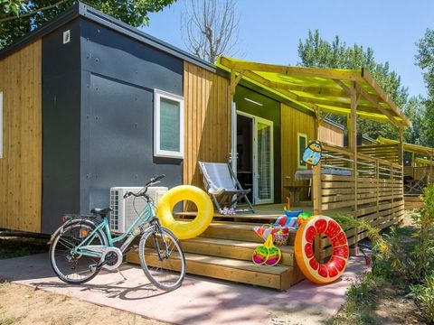 Mobilhome 6 personnes - Confort+ 3chambres - 2 salles de bain 39m²