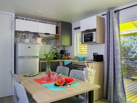 Mobilhome 4 personnes - Confort+ 2chambres - 2 salles de bain 34m²
