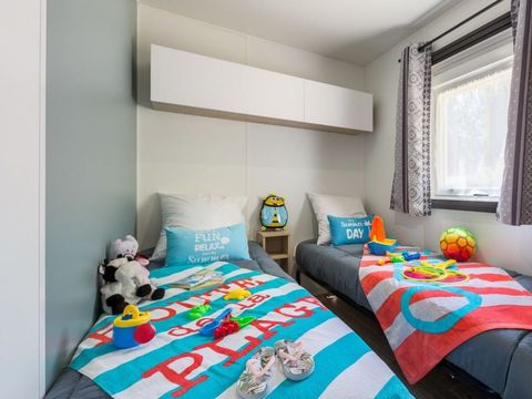 Mobilhome 6 personnes - Confort+ 3chambres - 2 salles de bain 39m²