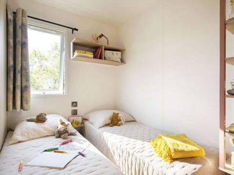 MOBILHOME 6 personnes - LE PANORAMIQUE PRIVILEGE Vue Réserve 6 pers