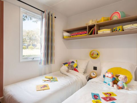 MOBILHOME 6 personnes - LE PANORAMIQUE PRIVILEGE - Vue Réserve Africaine