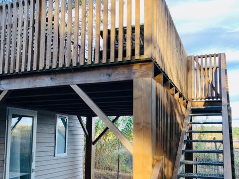 MOBILHOME 6 personnes - LE PANORAMIQUE PRIVILEGE Vue Réserve 6 pers