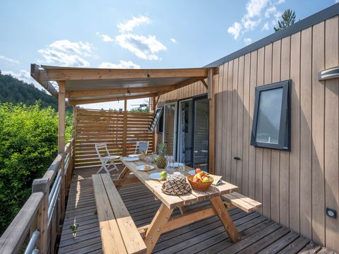 MOBILHOME 6 personnes - HOME FLOWER - PREMIUM