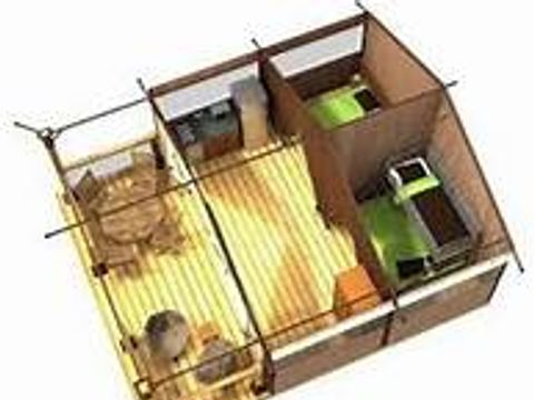 TENTE 4 personnes - Ciela Nature 2 chambres