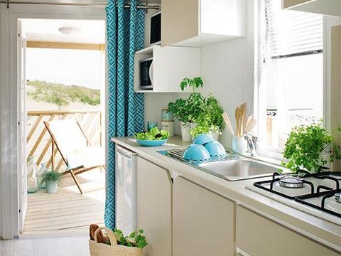 MOBILHOME 4 personnes - LOGGIA en arrivée Samedi