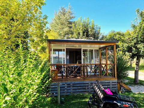 MOBILHOME 4 personnes - LOGGIA en arrivée Samedi