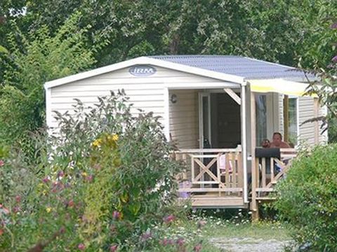 MOBILHOME 4 personnes - LOGGIA en arrivée Samedi