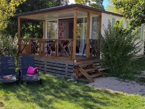 MOBILHOME 4 personnes - LOGGIA en arrivée Mercredi