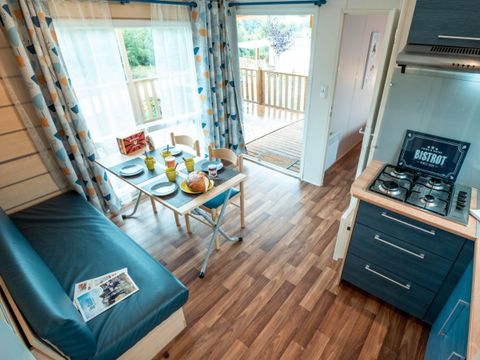MOBILHOME 4 personnes - LOGGIA en arrivée Dimanche