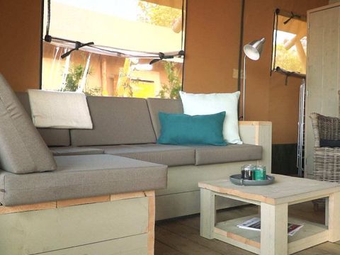 TENTE TOILE ET BOIS 5 personnes - Bois