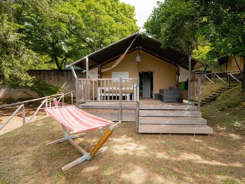 TENTE TOILE ET BOIS 5 personnes - Bois