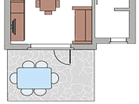 BUNGALOW 6 personnes - TRILO COMFORT